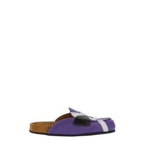 COLLEGE Women's Quilted Slide Sandal Women PURPLE Sandals
